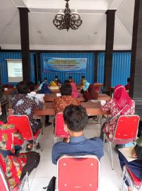 Bimtek Relawan Pokja Pendataan SDGs Kalurahan Sumberejo Tahun 2021