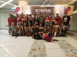 DUA PUTRA DAERAH KALURAHAN SUMBEREJO MEWAKILI KONTINGEN KAPANEWON SEMIN DI FESTIVAL KETOPRAK ANAK 