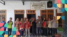 DISPUSIP GUNUNGKIDUL MONITORI PERPUSTAKAAN SUMBER ILMU SUMBEREJO