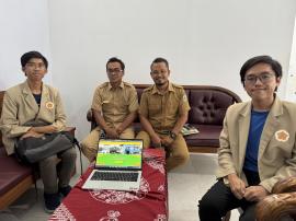 Mahasiswa KKN UGM Luncurkan Website 
