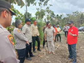 Pemerintah Kalurahan Sumberejo Ikuti Koordinasi Lokasi Tanam Jagung Bersama Mabes Polri