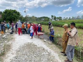 Program Padat Karya Tunai (PKTN) Selesai, Jalan Cor Blok Padukuhan Pendem Rampung Dibangun