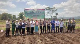 Tanam Jagung Serentak & Peresmian Gudang Ketahanan Pangan POLRI