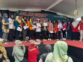 Kader Kesehatan Sumberejo Raih Juara 1 Lomba Cipta Menu DASHAT di Hari Jadi BUMKALMA ke-17 th