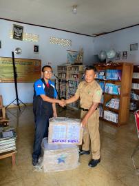 Perpustakaan Sumber Ilmu Sumberejo Terima Bantuan 200 Judul Buku dari Perpusnas RI