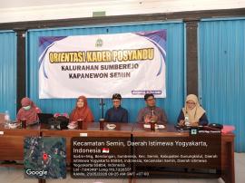 Perkuat Peran Garda Terdepan Kesehatan, Kader Posyandu Sumberejo Ikuti Orientasi di Balai Kalurahan