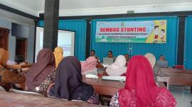 Rembug Stunting Sumberejo Perkuat Sinergi Lintas Sektor, Wujudkan Generasi Sehat